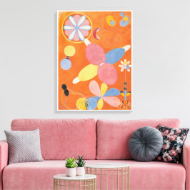 Hilma Af Klint, The Ten Largest No4, Abstrakt kons Canvastryck
