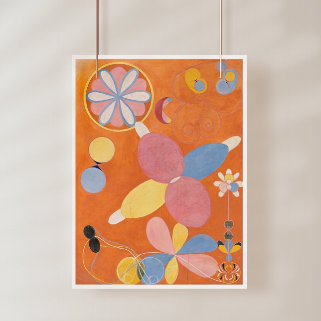 Hilma Af Klint, The Ten Largest No4, Abstrakt kons Poster (Skapare uppladdad)