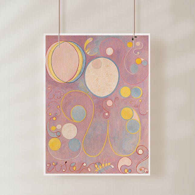 Hilma Af Klint, The Ten Largest No8, Abstrakt kons Poster (Skapare uppladdad)