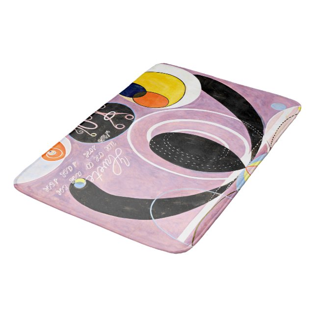 Hilma af Klint - The Ten Largest, No. 06 Badrumsmatta (Vinklad)