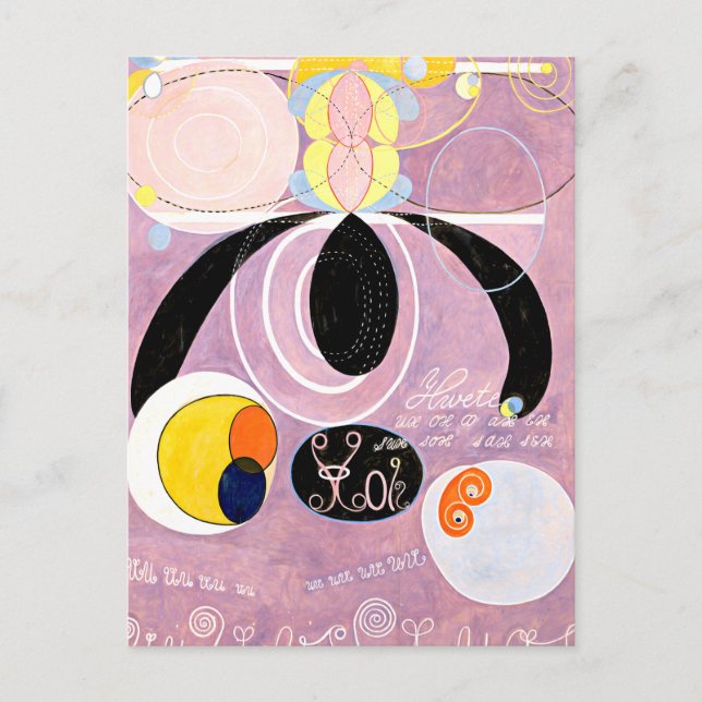 Hilma af Klint - The Ten Largest, No. 06 Vykort (Framsida)