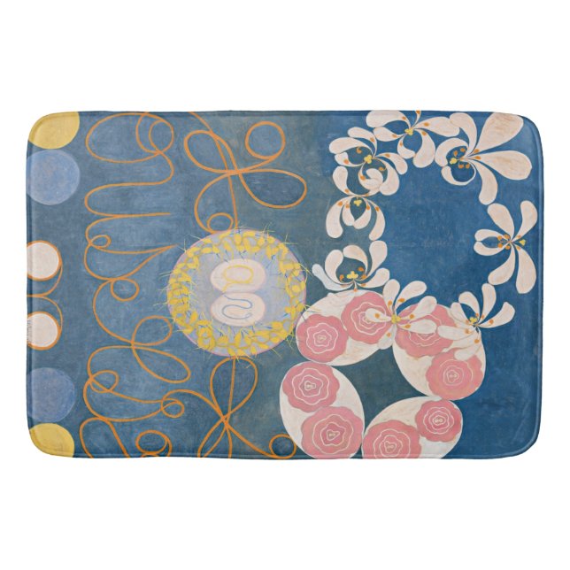 Hilma af Klint - The Ten Largest, No 1 Badrumsmatta (Framsidan)