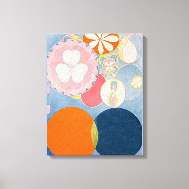 Hilma af Klint - The Ten Largest, No. 2, Childown Canvastryck (Framsida)
