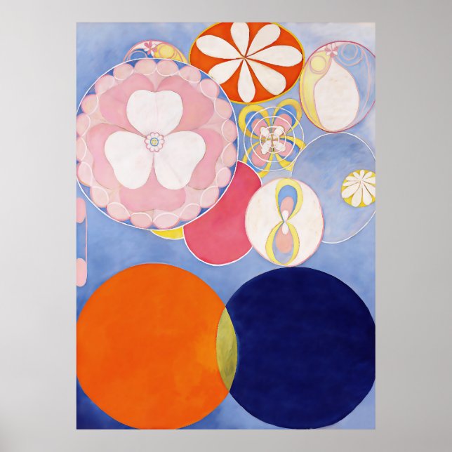 Hilma af Klint - The Ten Largest, No 2 Poster (Framsidan)