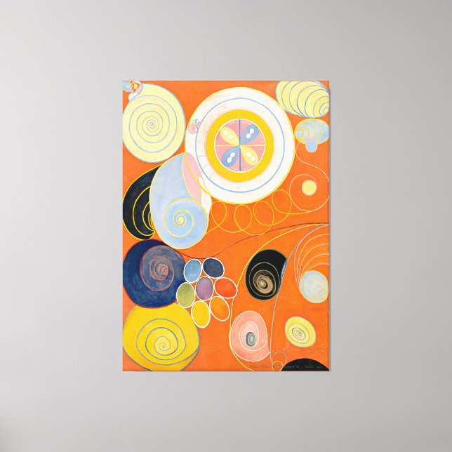 Hilma af Klint - The Ten Largest, No.3,Youth Canvastryck (Framsida)