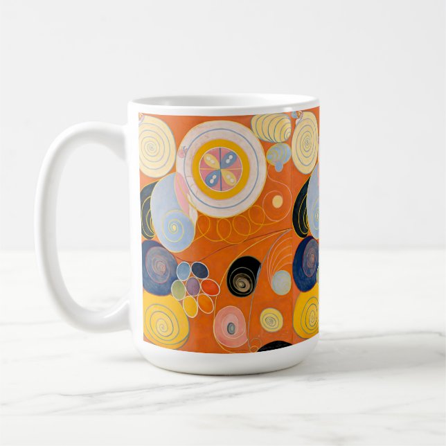 Hilma af Klint - The Ten Largest, No.3,Youth Kaffemugg (Vänster)