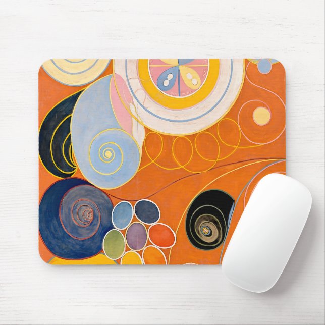Hilma af Klint - The Ten Largest, No.3,Youth Musmatta (Med mus)