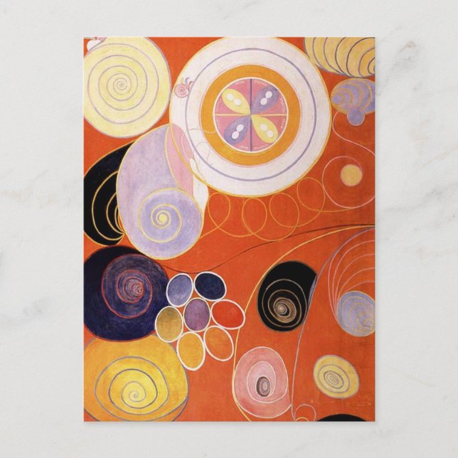 Hilma af Klint - The Ten Largest, No.4 Vykort (Framsida)