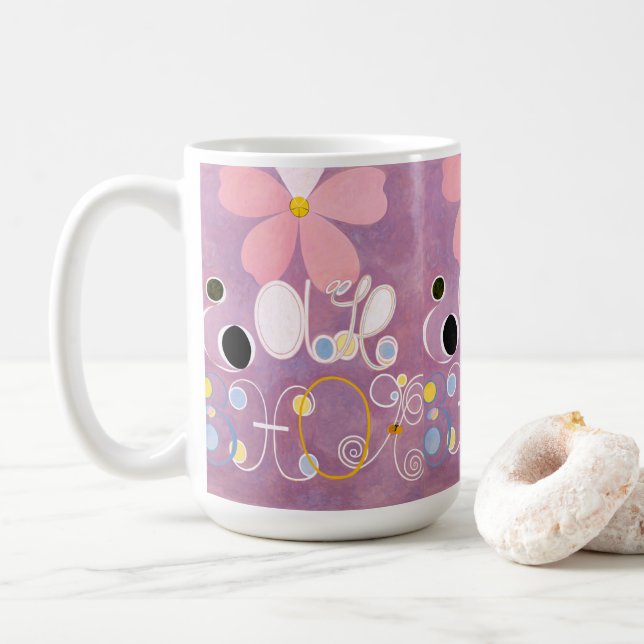 Hilma af Klint - The Ten Largest No 5 Kaffemugg (Med munk)