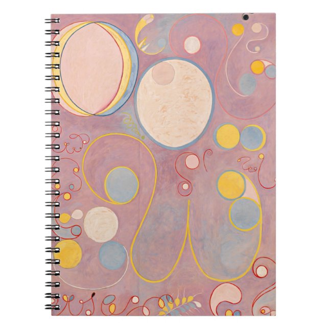 Hilma af Klint The Ten Largest No.7 Anteckningsbok (Framsidan)