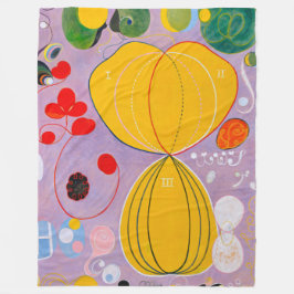 Hilma af Klint - The Ten Largest No 7 Fleecefilt