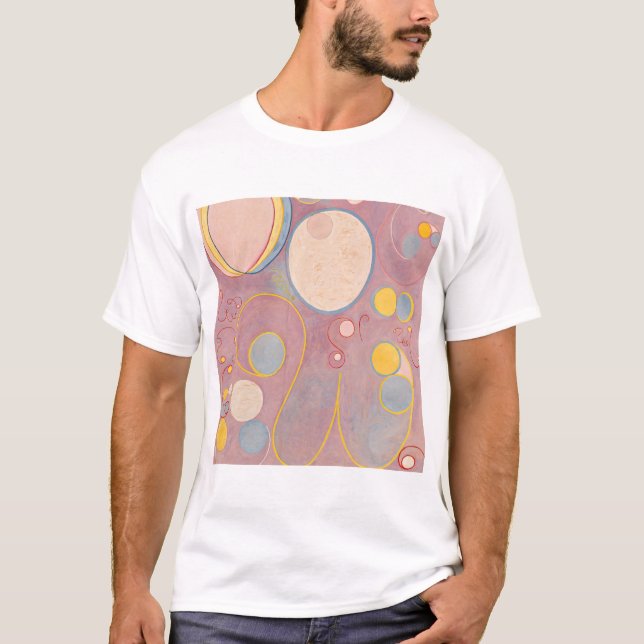 Hilma af Klint The Ten Largest No.7 T Shirt (Framsida)