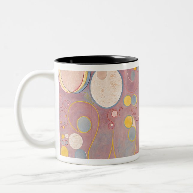 Hilma af Klint The Ten Largest No.7 Två-Tonad Mugg (Vänster)
