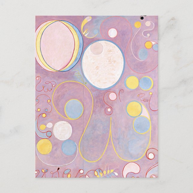 Hilma af Klint - The Ten Largest No 8 Vykort (Framsida)