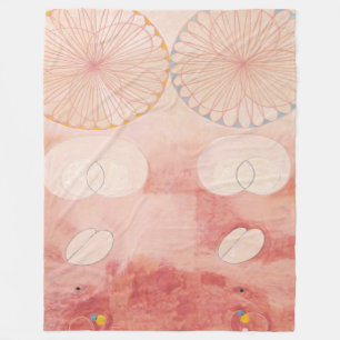Hilma af Klint - The Ten Largest, No 9 Fleecefilt
