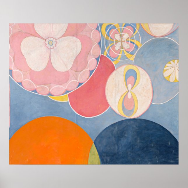 Hilma af Klint The Ten Largest Poster (Framsidan)