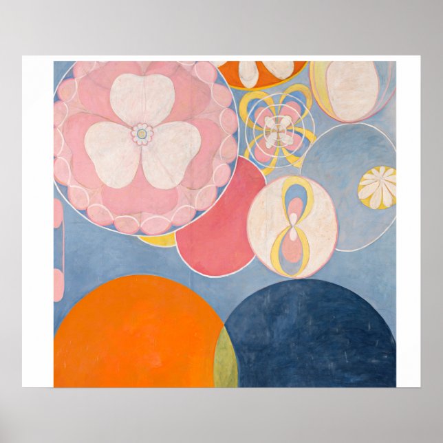 Hilma af Klint The Ten Largest Poster (Framsidan)