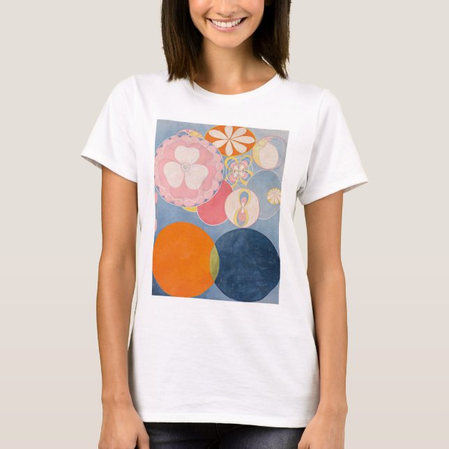 Hilma Af Klint, The Ten störst No2, Abstrakt Art T Shirt (Framsida)