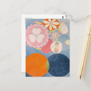 Hilma Af Klint, The Ten störst No2, Abstrakt Art Vykort