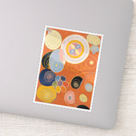 Hilma Af Klint, The Ten störst No3, Abstrakt Art Klistermärken