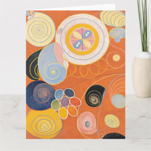 Hilma Af Klint, The Ten störst No3, Abstrakt Art Kort