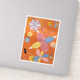 Hilma Af Klint, The Ten störst No4, Abstrakt Art Klistermärken