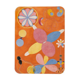 Hilma Af Klint, The Ten störst No4, Abstrakt Art Magnet