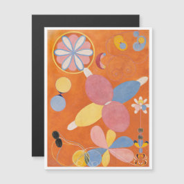 Hilma Af Klint, The Ten störst No4, Abstrakt Art Magnetisk Inbjudningskort
