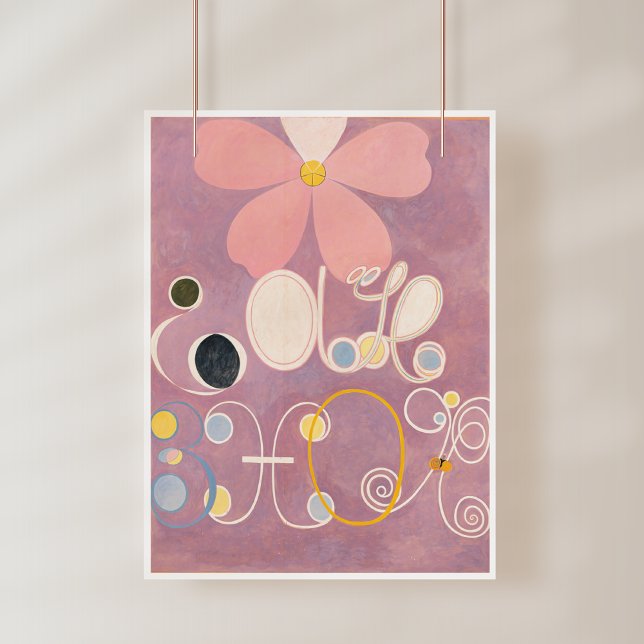 Hilma Af Klint, The Ten störst No5, Abstrakt Art Poster (Skapare uppladdad)