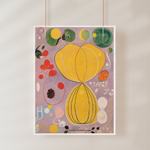 Hilma Af Klint, The Ten störst No7, Abstrakt Art Poster