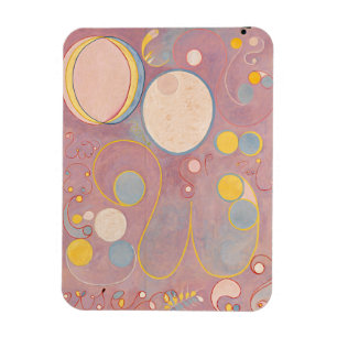 Hilma Af Klint, The Ten störst No8, Abstrakt Art Magnet