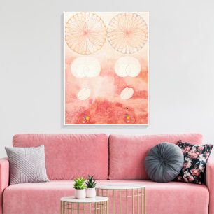 Hilma Af Klint, The Ten störst No9, Abstrakt Art Canvastryck