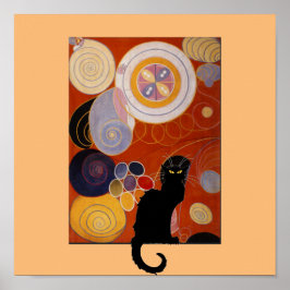 Hilma af Klint, "The tens stöttepay IV", Poster