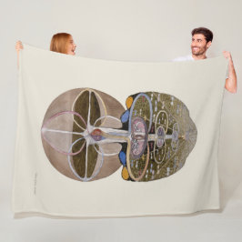 Hilma af Klint - Träd of Knowledge, No 1 Fleecefilt