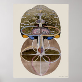 Hilma af Klint - Träd of Knowledge, No 1 Poster