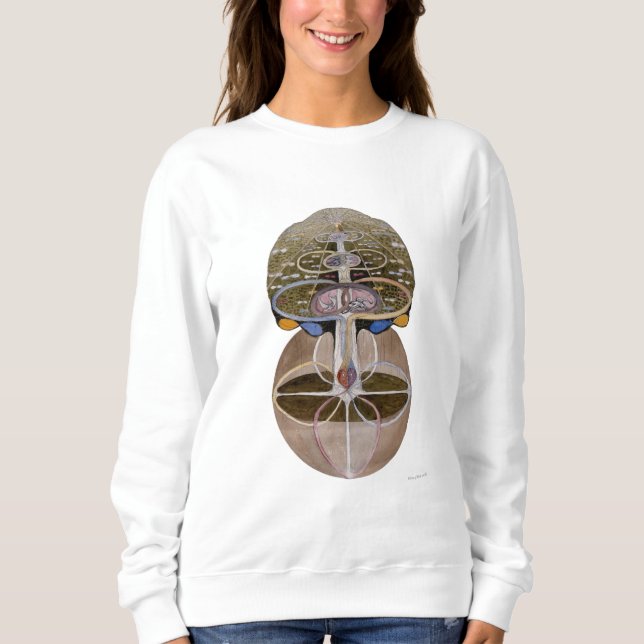 Hilma af Klint - Träd of Knowledge, No 1 T Shirt (Framsida)