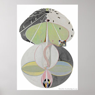 Hilma af Klint - Träd of Knowledge, No 5 Poster