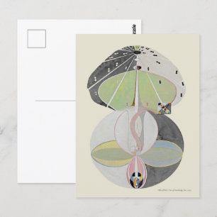 Hilma af Klint - Träd of Knowledge, No 5 Vykort
