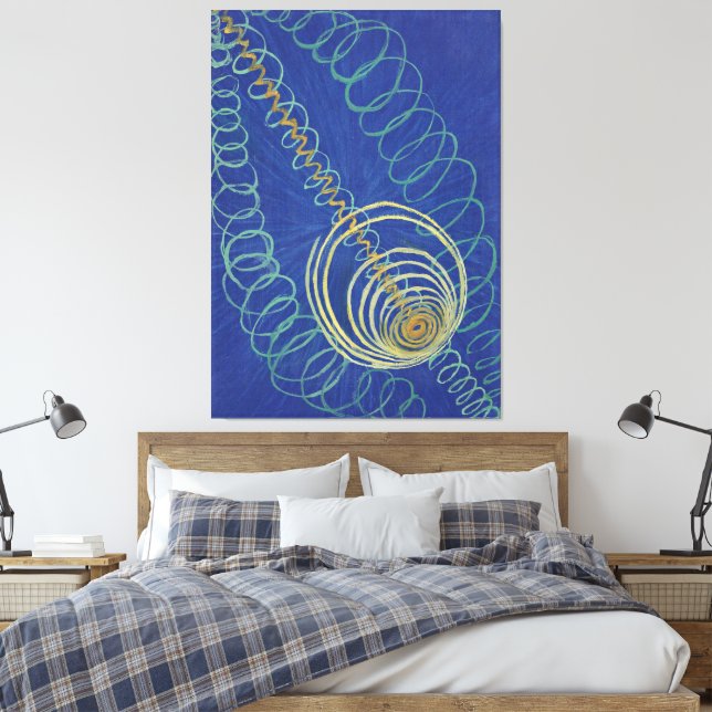 Hilma af Klint - Urchaos, nr 16, WU Canvastryck (Insitu (sovrum))