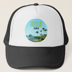 Hilo Big Island Hawaii Beach-Vintagen Keps