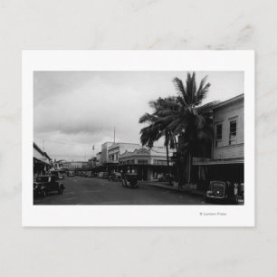 Hilo, Hawaii Street View PhotographHilo, HI Vykort