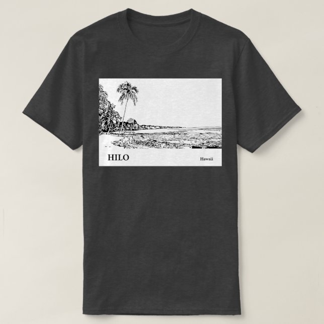 Hilo Hawaii TShirt 2 T Shirt (Design framsida)