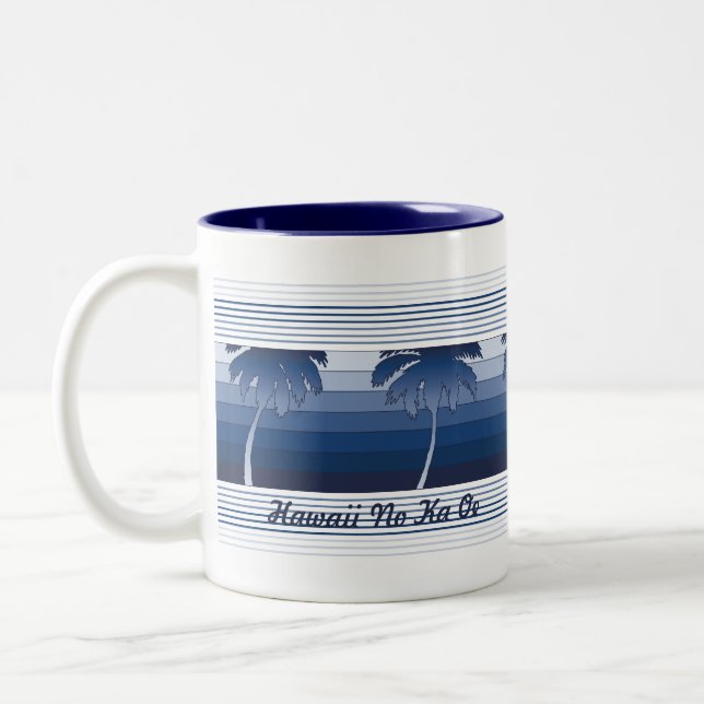 Hilo Hawaiian Handflatan Tropical Mugg (Vänster)