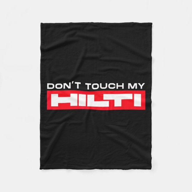 Hilti Fan Construction - Men's Black Short Sleeve  Fleecefilt (Framsidan)