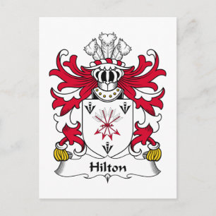 Hilton Family Crest Vykort