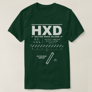 Hilton Head Airport HXD T Shirt