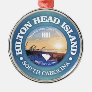 Hilton Head (C) Julgransprydnad Metall
