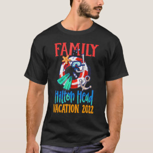 Hilton Head Carolina 2022 Matching Family Group Va T Shirt