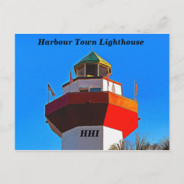Hilton Head Harbour Town Lighthouse Vykort