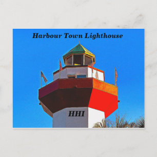 Hilton Head Harbour Town Lighthouse Vykort